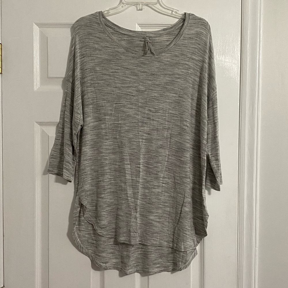 Heather grey tunic